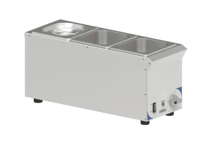 Bain-marie à sauce 3 x GN 1/6 compact CASSELIN CBMS316V