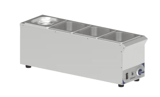 Bain-marie à sauce 4 x GN 1/6 compact CASSELIN CBMS416V