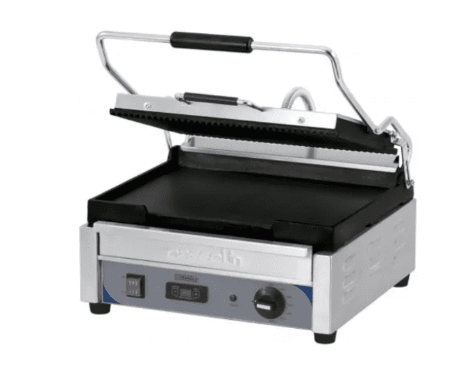 Grill Panini Grand Premium Rainurée - Lisse avec minuteur CASSELIN CGPRLGPT   