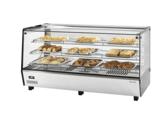 Vitrine chauffante encastrée 200L CASSELIN  CVCE200L   