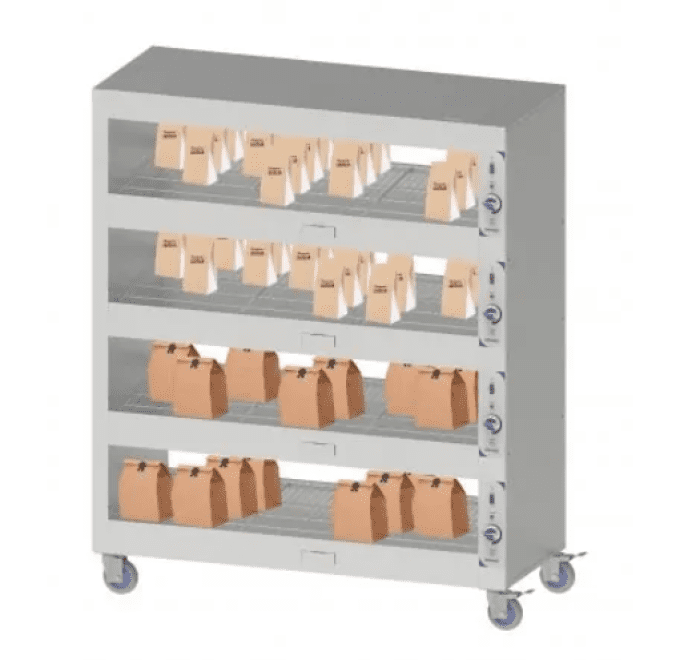 Etagère chauffante mobile 120 CASSELIN CECM120