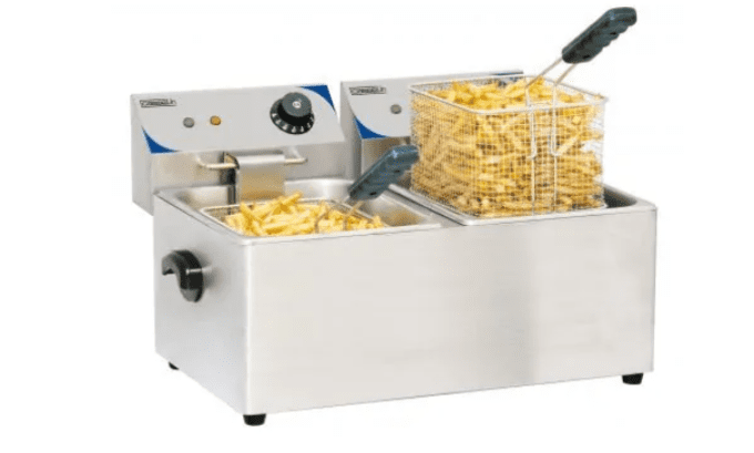 Friteuse électrique 2 x 4 litres CASSELIN  CFE42