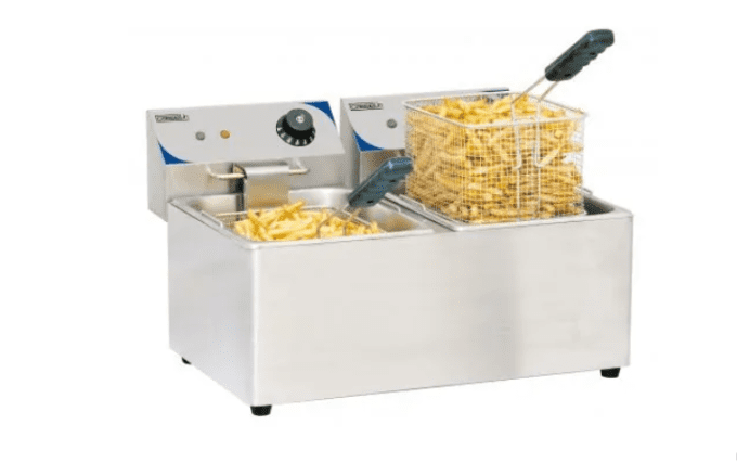 Friteuse électrique 2 x 8 litres CASSELIN CFE82