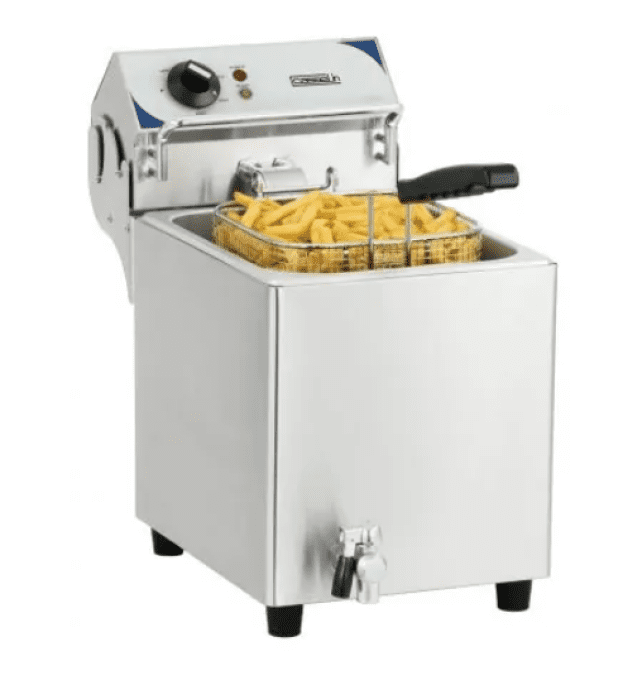 Friteuse électrique avec vanne de vidange 7 litres CASSELIN CFEV7