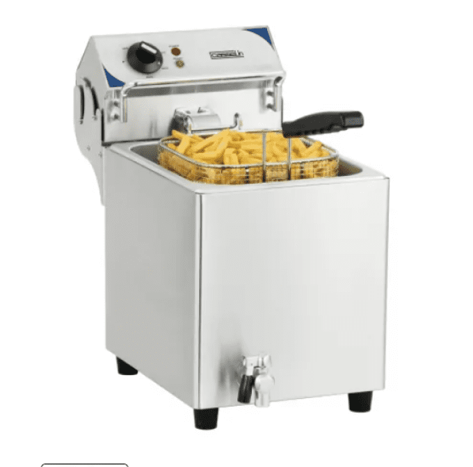 Friteuse électrique avec vanne de vidange 7 litres CASSELIN CFEV7B