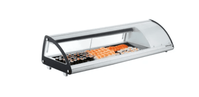  Vitrine réfrigérée à sushis 63 L CASSELIN  CVRS63L   