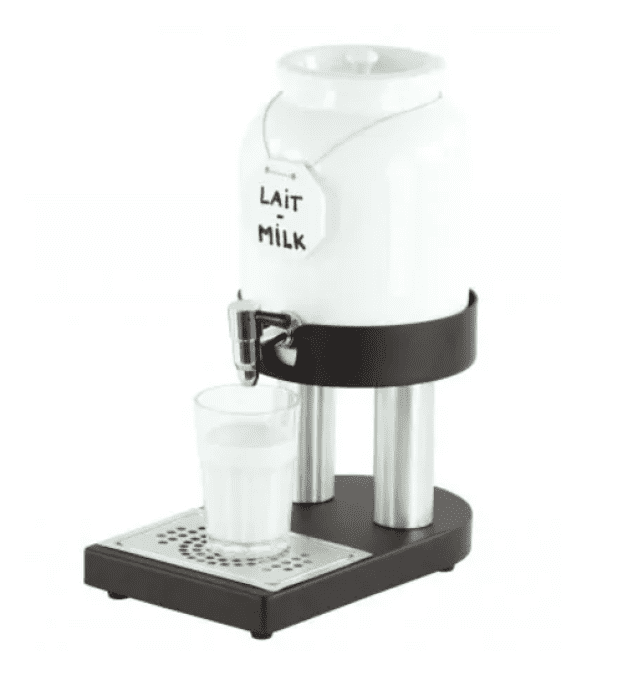 Distributeur de lait froid en porcelaine 4L CASSELIN CDLPF4   